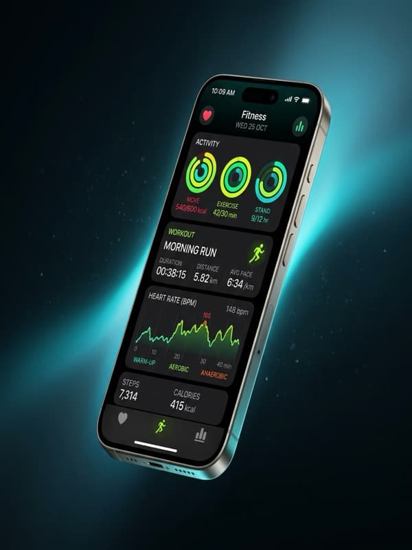 FitTrackr — Mobile App project by TVDG Tech for PulseWell Health